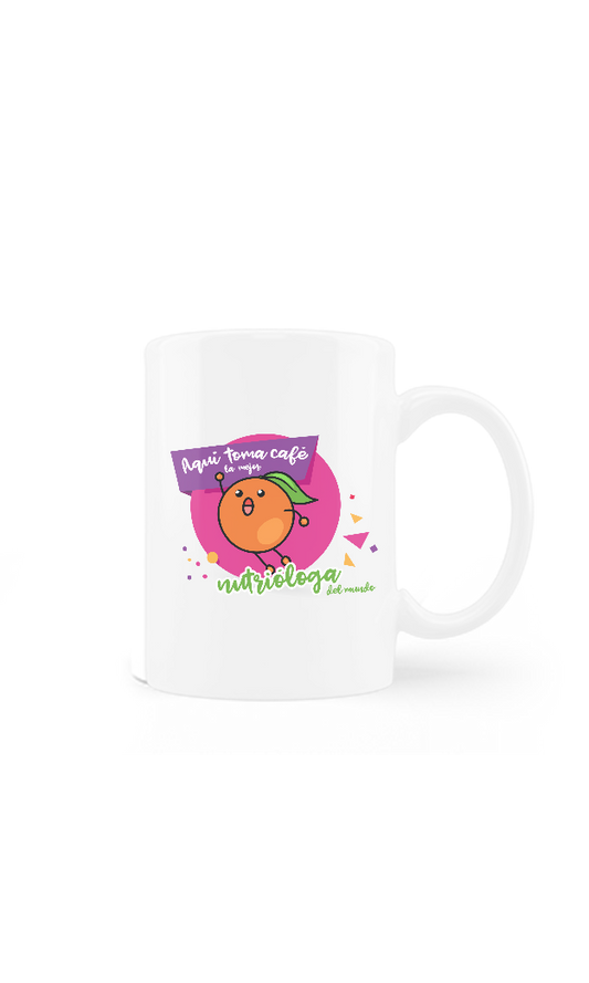 Taza La mejor nutrióloga del mundo