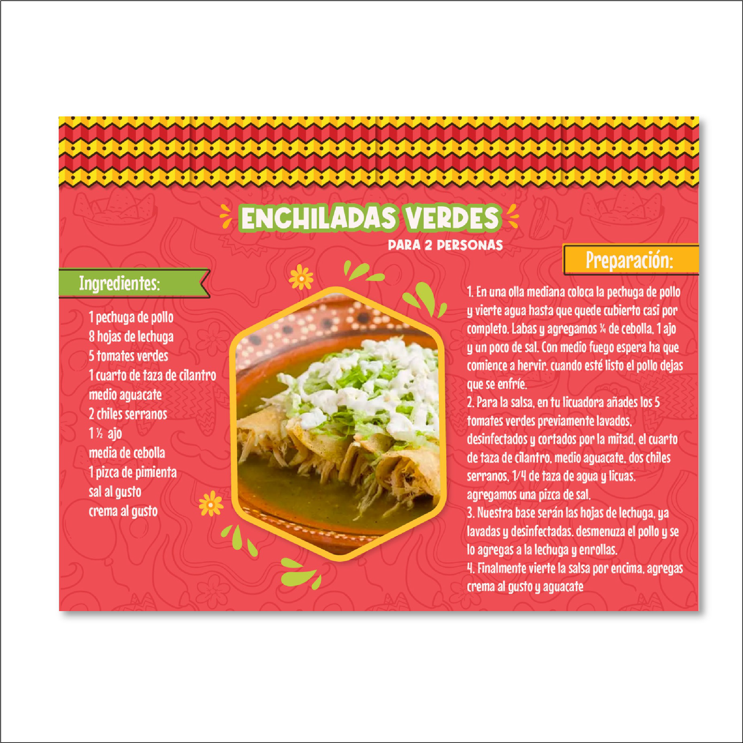 🔥Mini Recetario Mexicano Digital 🔥