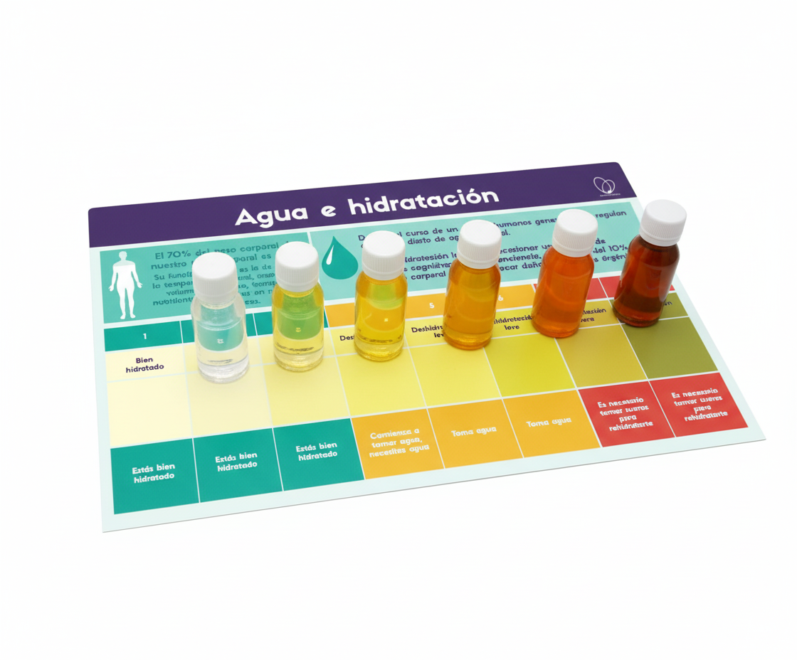 KIT ESCALA DE ARMSTRONG / Réplicas de Hidratación