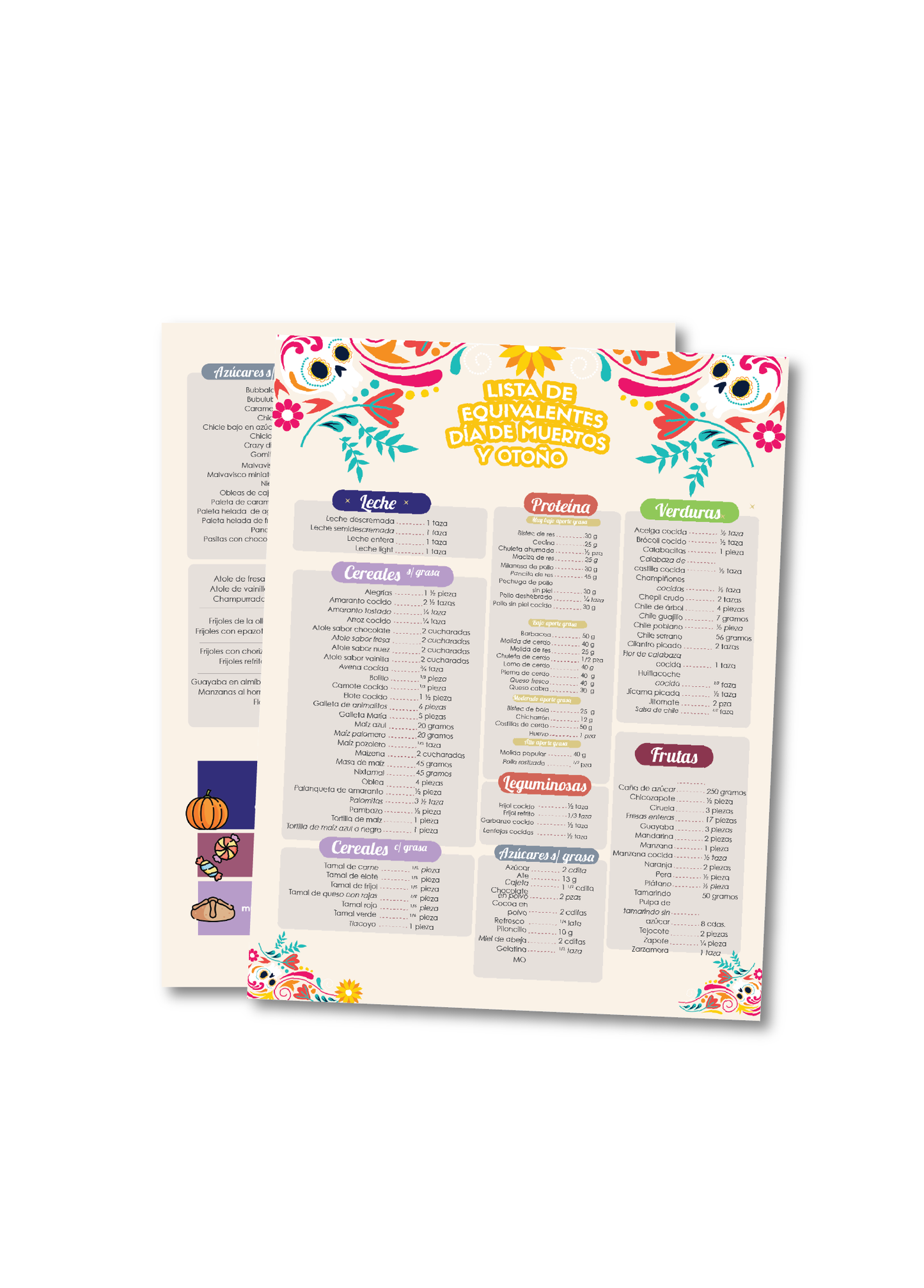 Lista Temporada Día de Muertos /Otoño