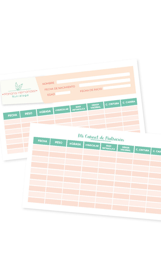 Carnet de segumiento  Impresos