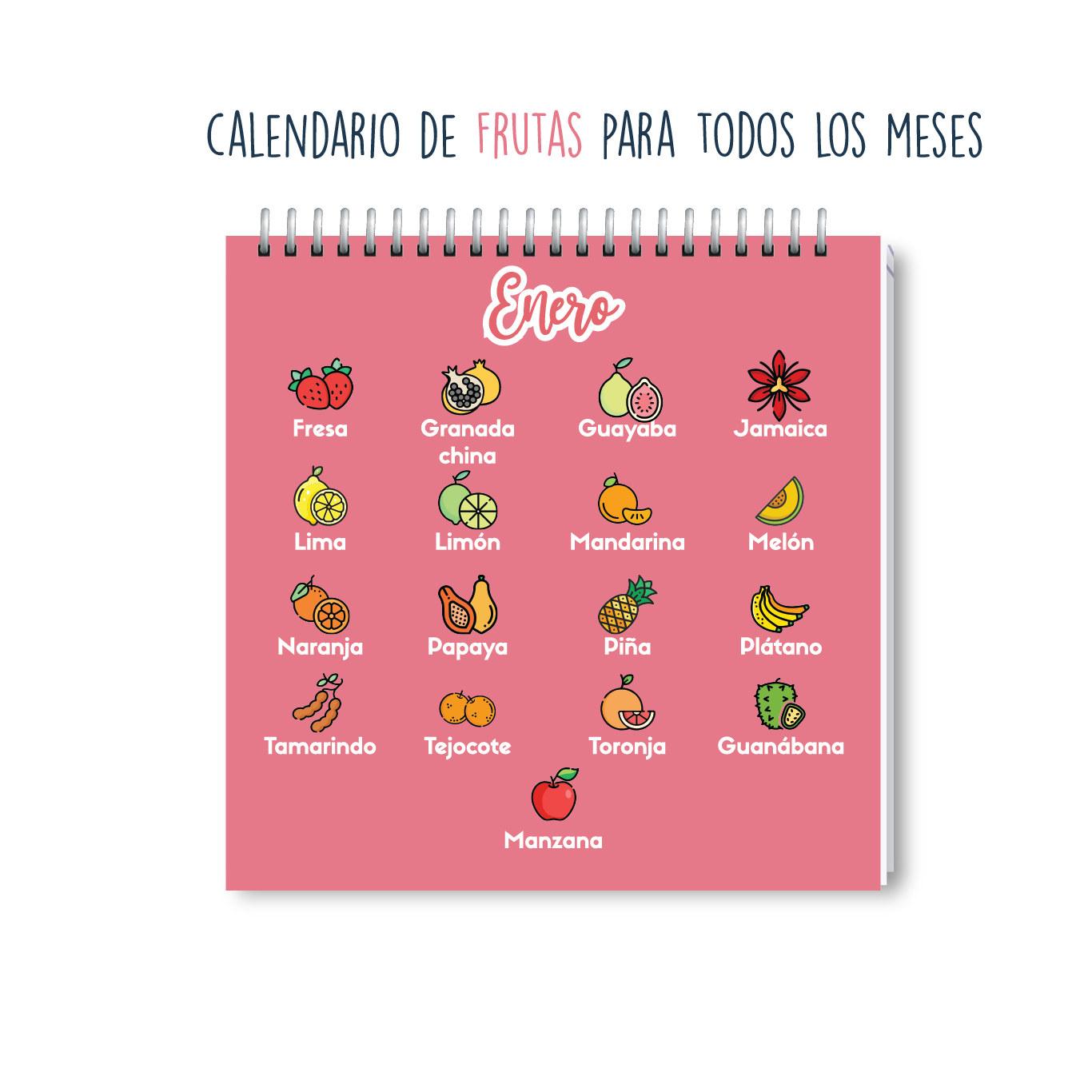 CALENDARIO DE FRUTAS Y VERDURAS