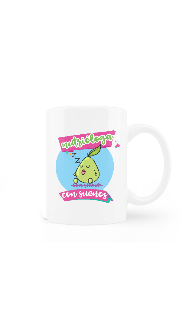 Taza Nutriologa con sueños