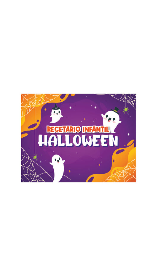 🔥Recetario Infantil Halloween🔥