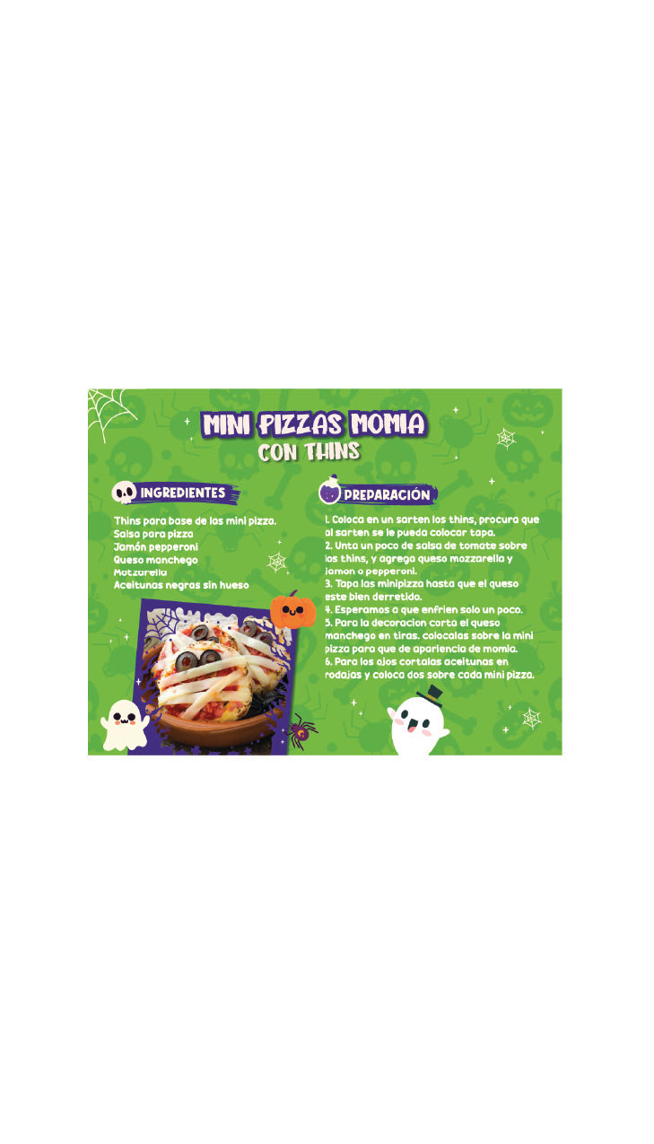 🔥Recetario Infantil Halloween🔥