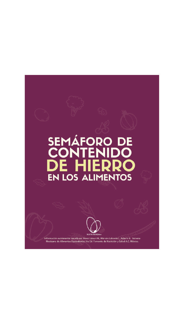 🔥 Semáforo  digital de Hierro de los Alimentos 🔥