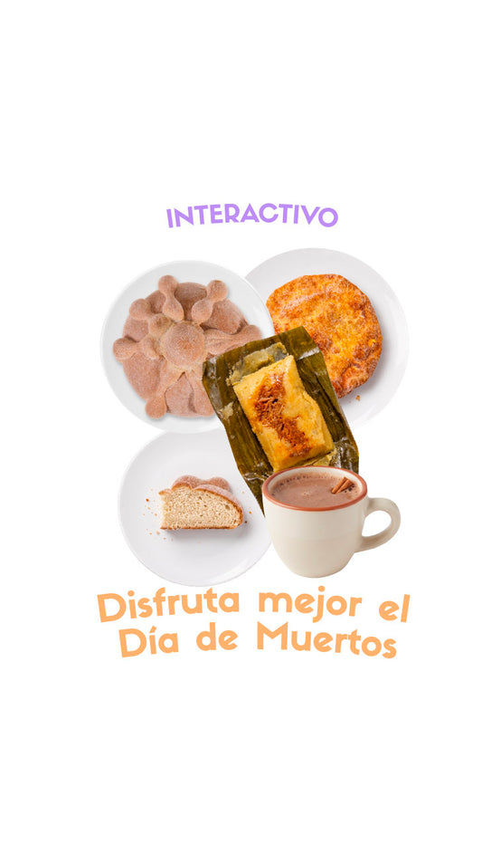 Interactivo  "Disfruta mejor el Día de Muertos"  / Personalizada Gratis 🎁