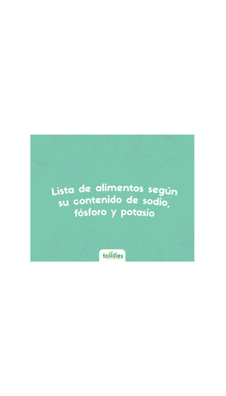 🔥 Semáforo digital de alimentos para pacientes renales 🔥