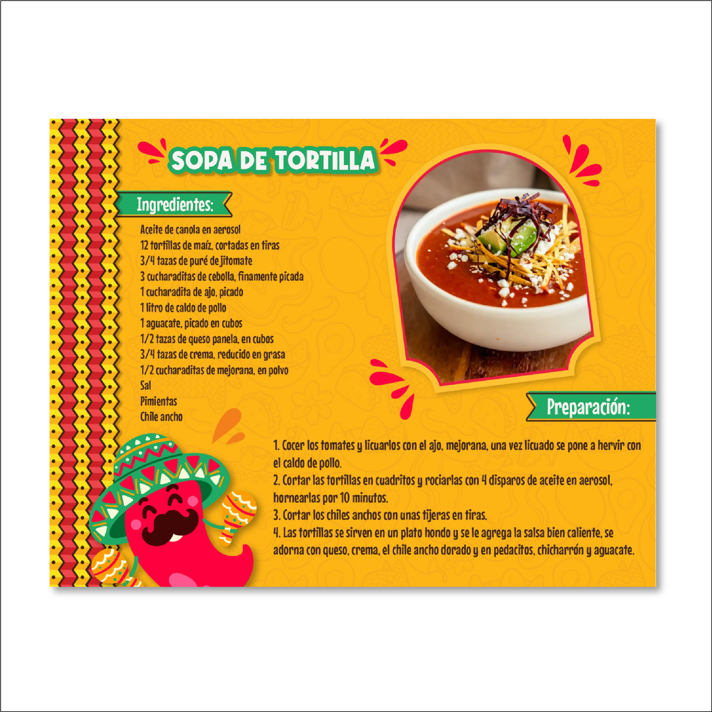 Mini Recetario Mexicano