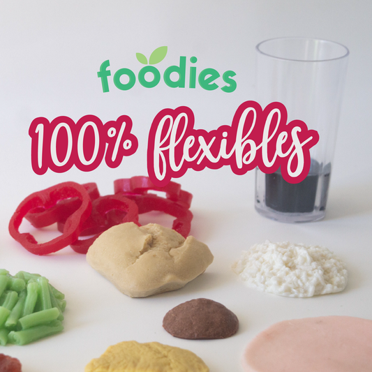 60 RÉPLICAS DE ALIMENTOS FLEXIBLES