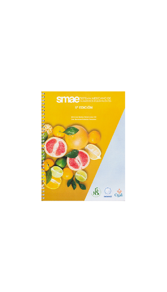 Sistema mexicano de alimentos equivalentes 5TA ED
