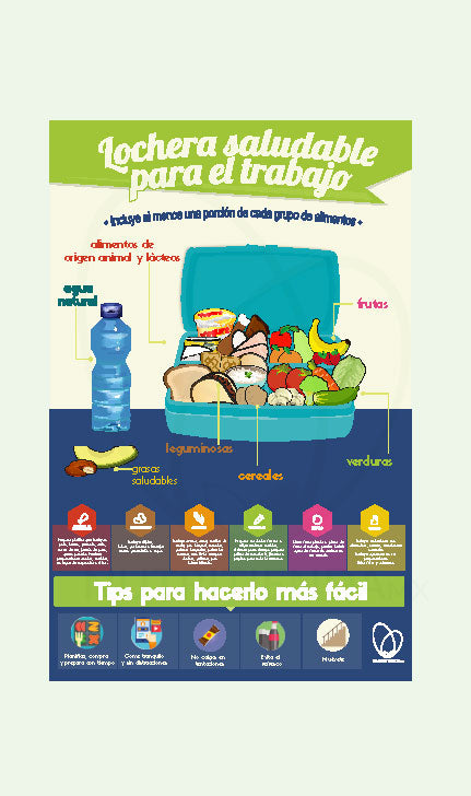 Lonchera Saludable para el Trabajo - NUTRITIENDA MX