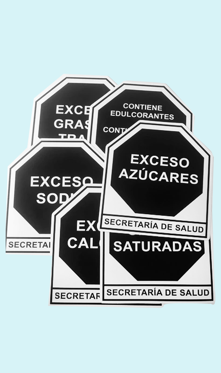 Sellos nutrimentales