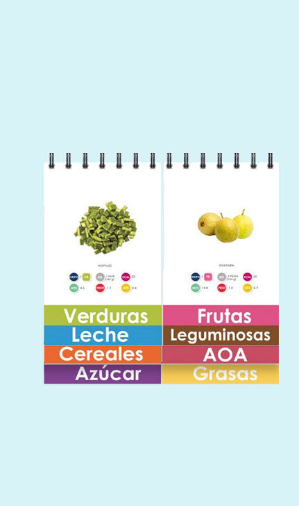 Sistema de Equivalentes Ilustrado - NUTRITIENDA MX